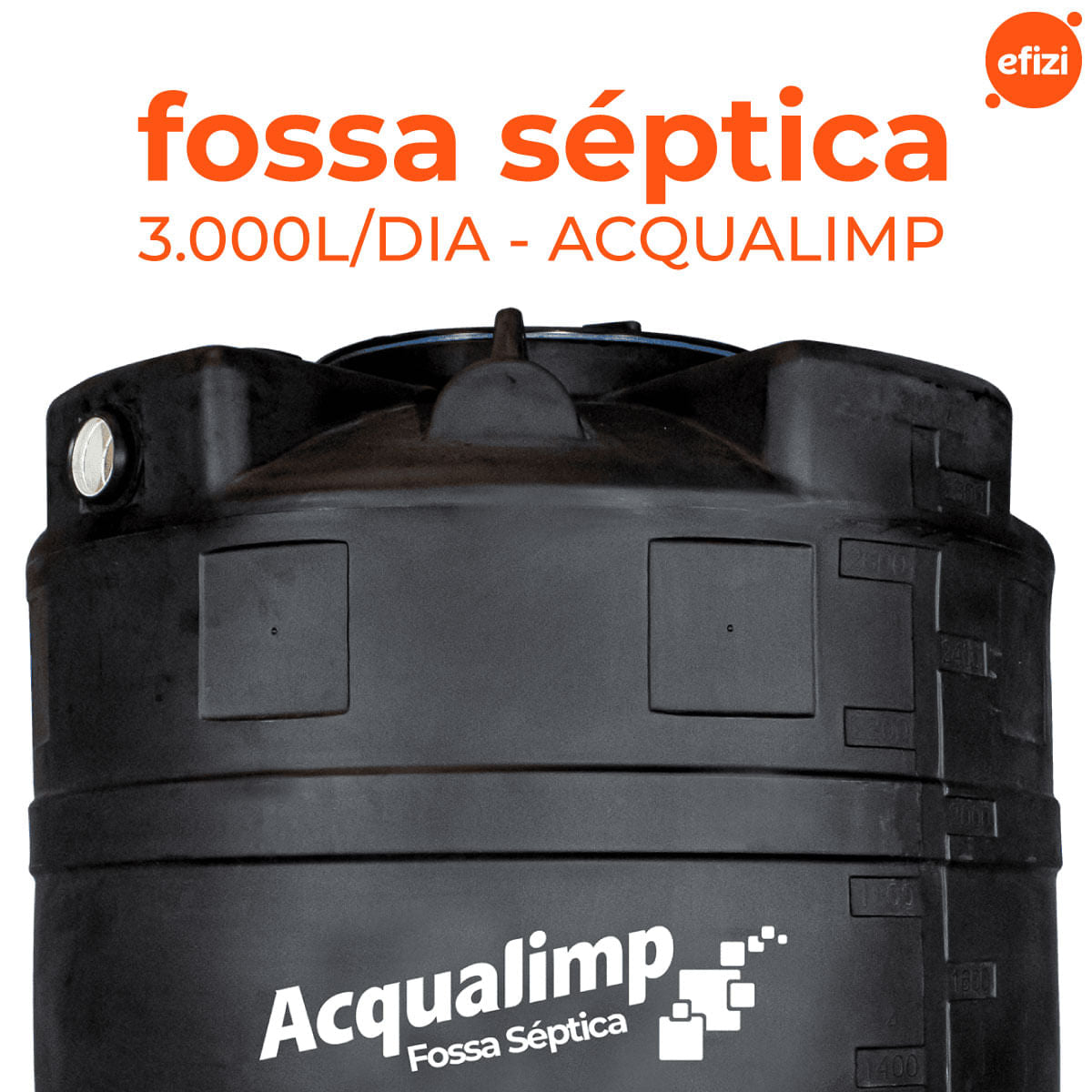 Fossa Séptica 3.000L/dia Acqualimp