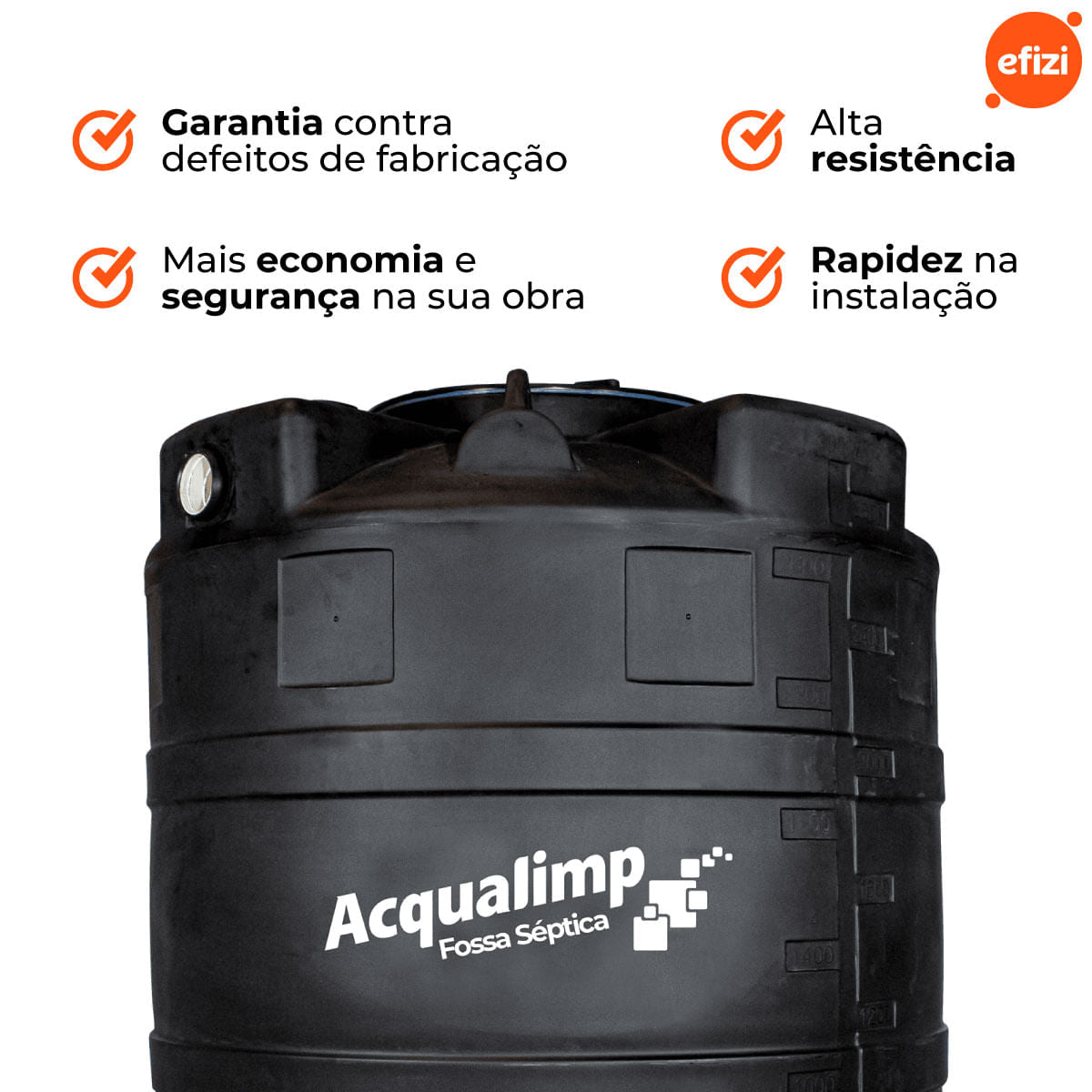Fossa Séptica 10.000L/dia Acqualimp