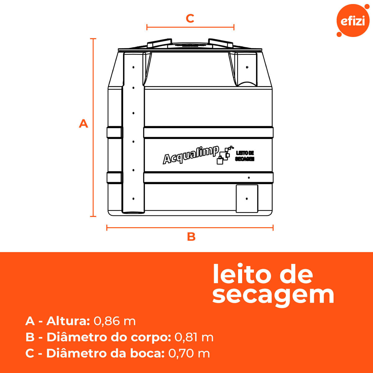 Leito de Secagem Acqualimp