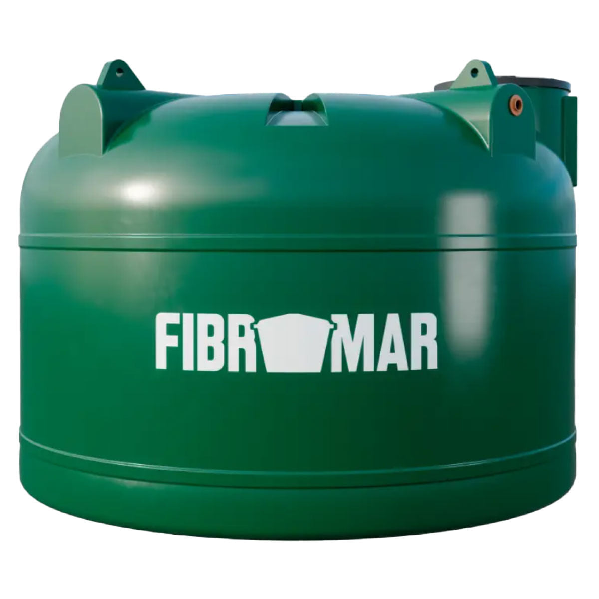 Tanque Polietileno 10.000L Verde Fibromar