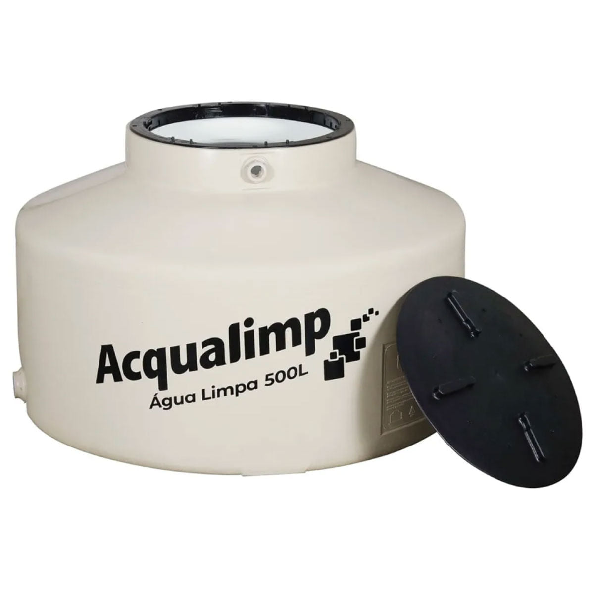 Caixa D'Água com Filtro e Boia Água Limpa 500L Acqualimp