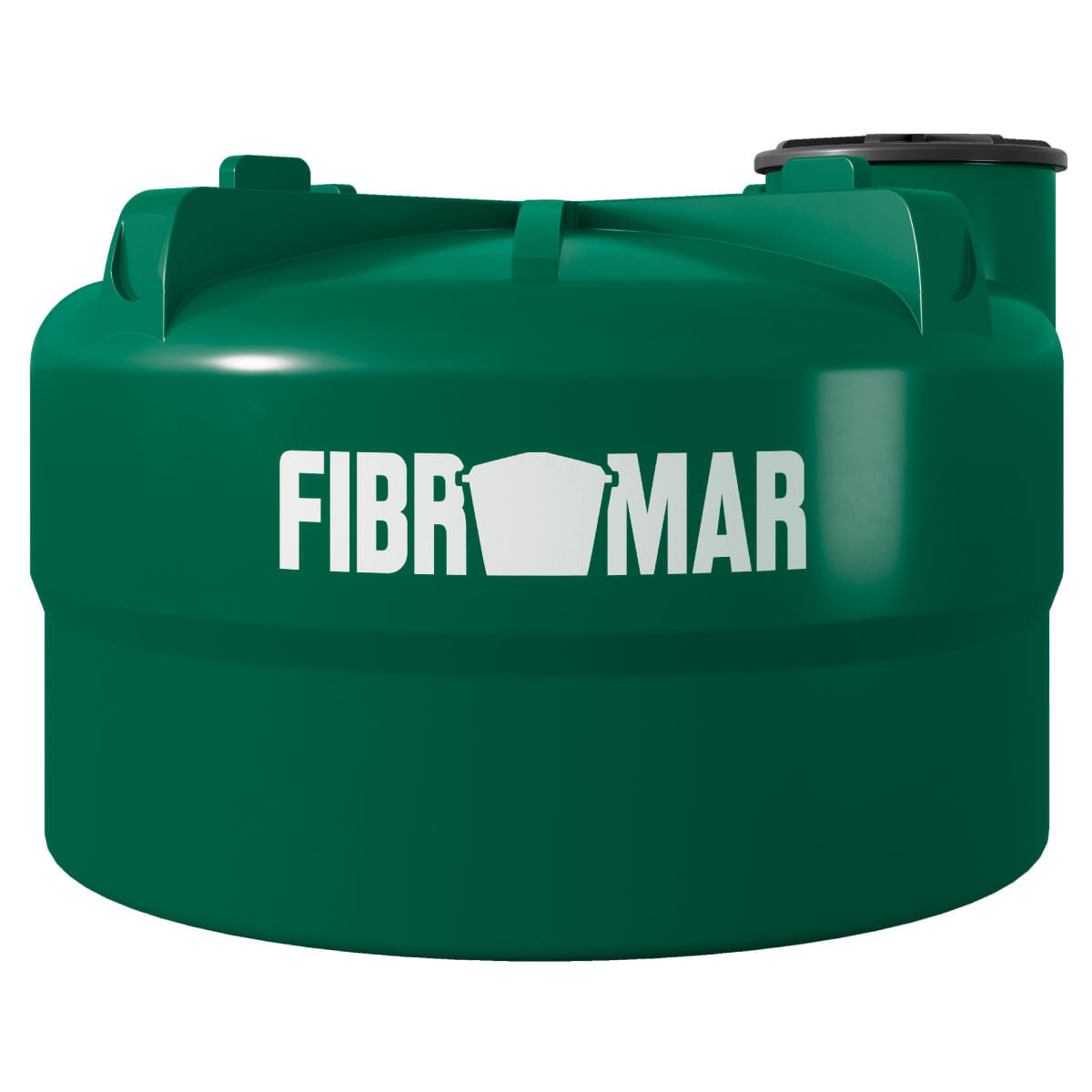 Tanque Polietileno 5.000L Verde Fibromar