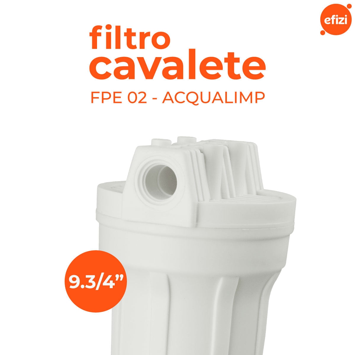 Filtro Cavalete Para Caixa d'Água FPE-02 Acqualimp