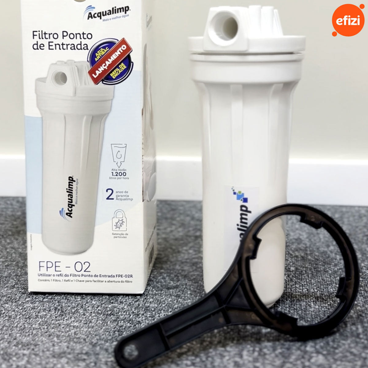 Filtro Cavalete Para Caixa d'Água FPE-02 Acqualimp