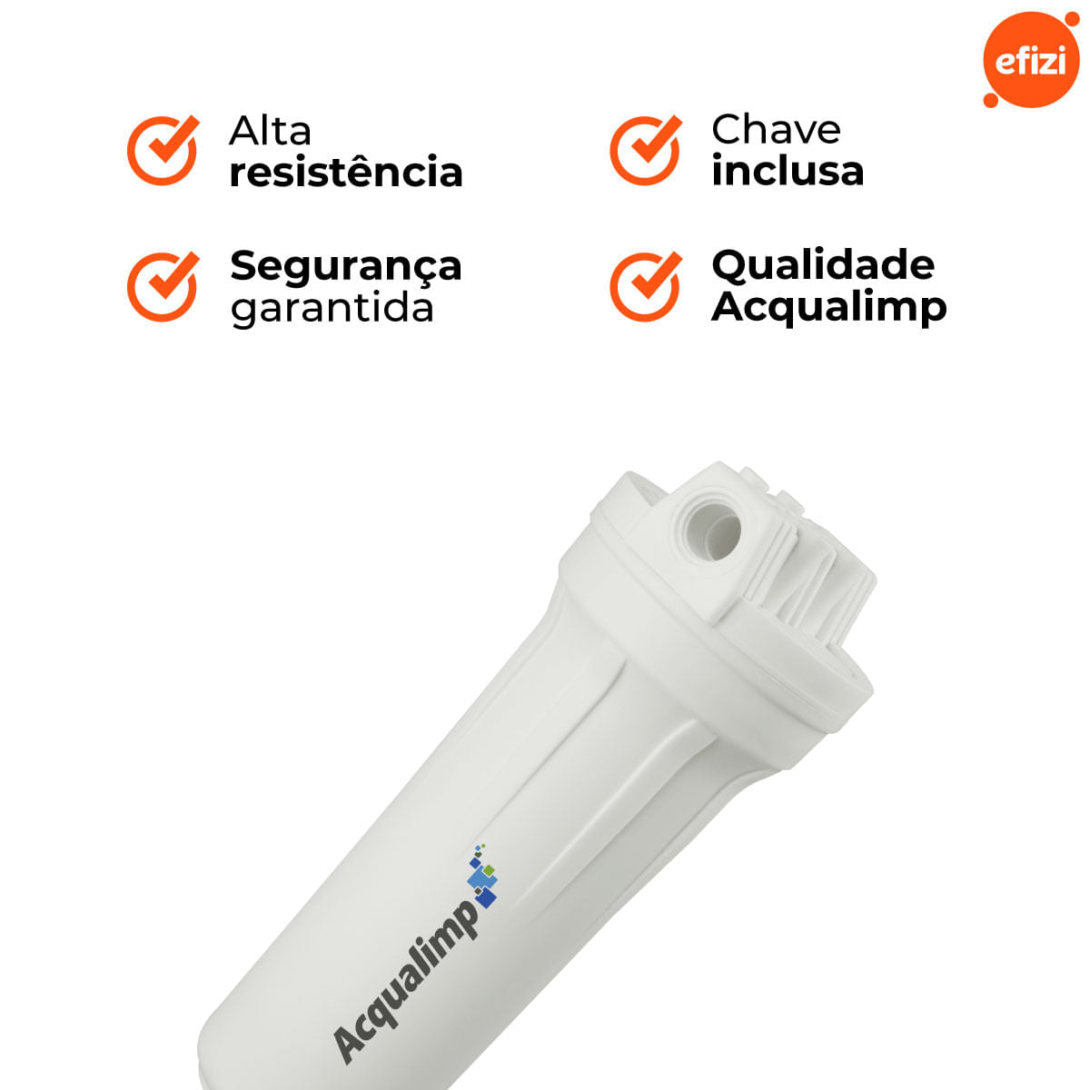 Filtro Cavalete Para Caixa d'Água FPE-02 Acqualimp