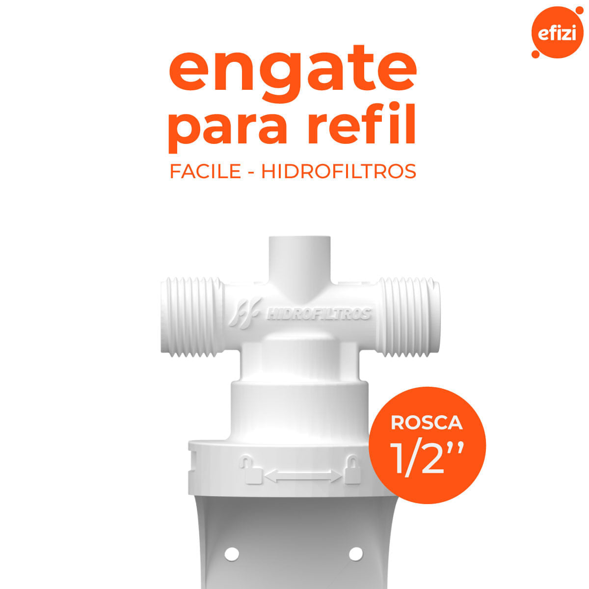 Suporte Cap Para Refil Filtro Facile Hidrofiltros