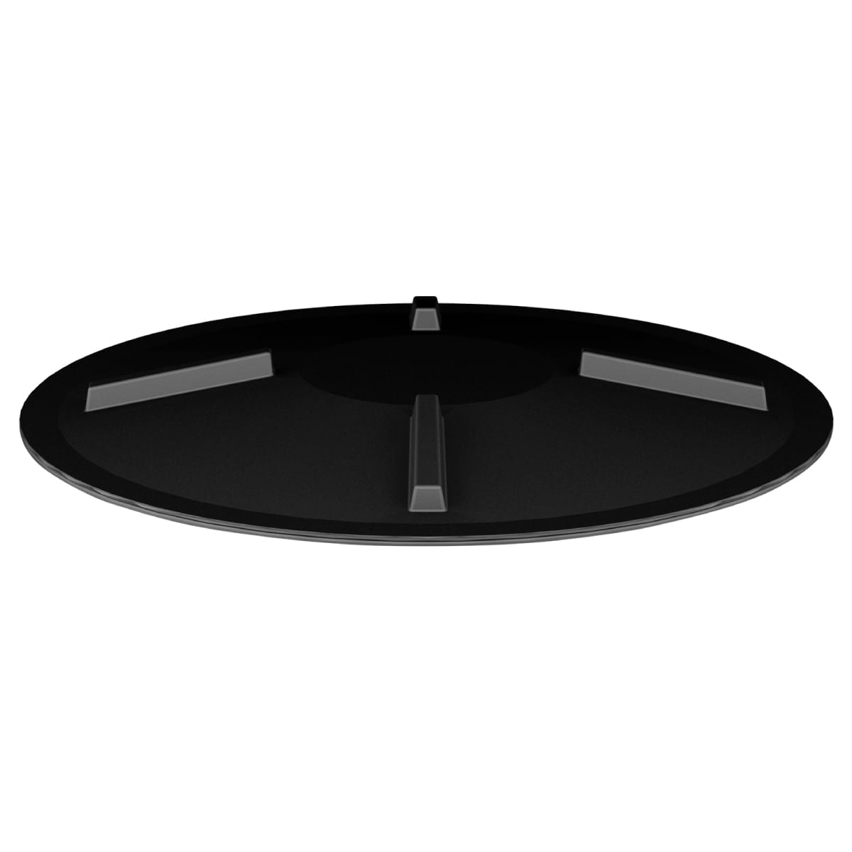 Tampa De Rosca 60 Cm Preta Fortlev