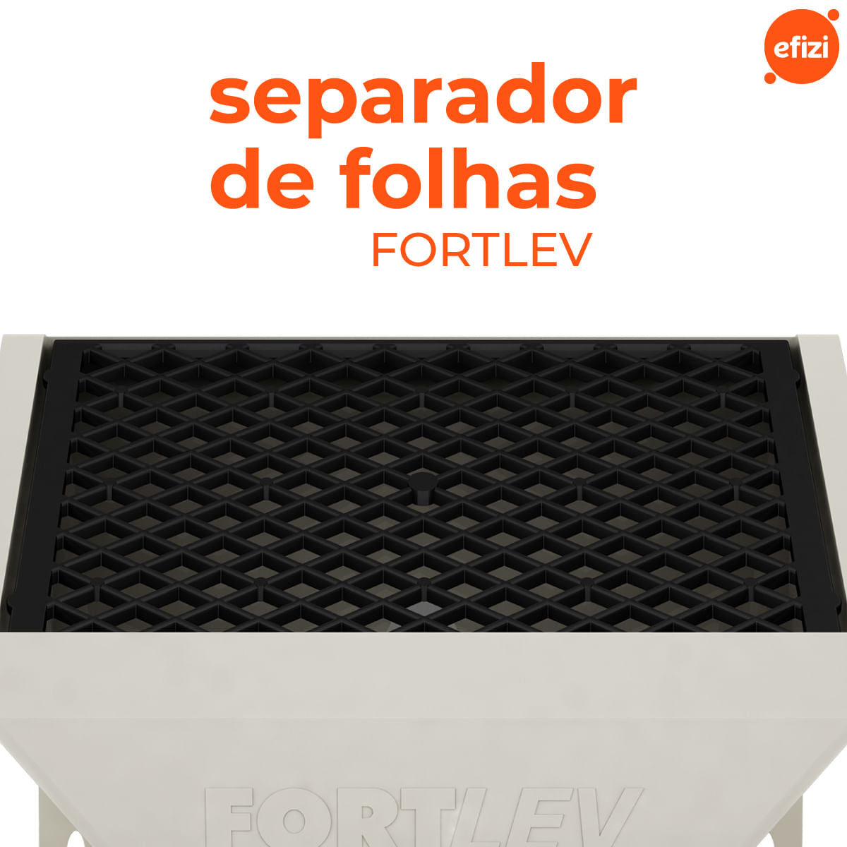 Separador De Folhas P/ Sist. Captação Água De Chuva - Fortlev