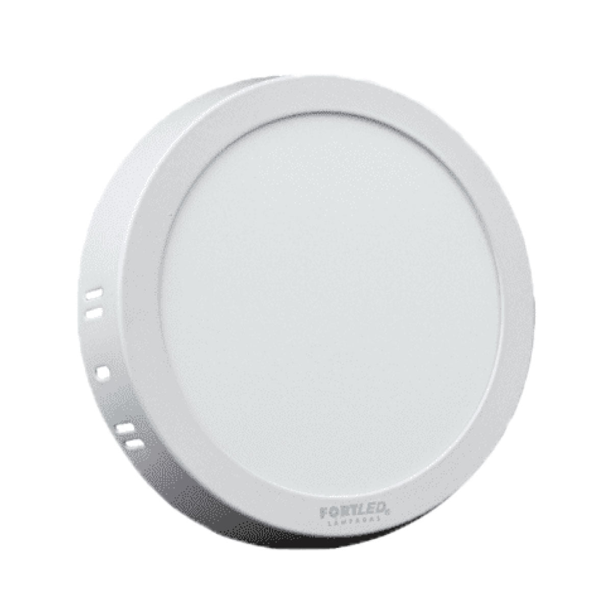 Painel Led Sobrepor 24W Redondo Fortled