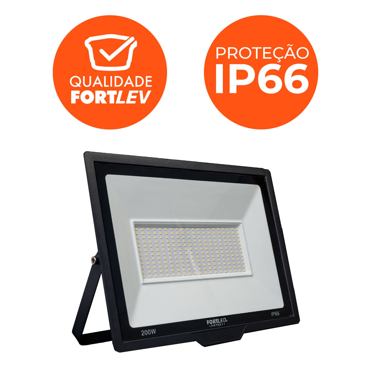 Refletor Led 200W Fortled