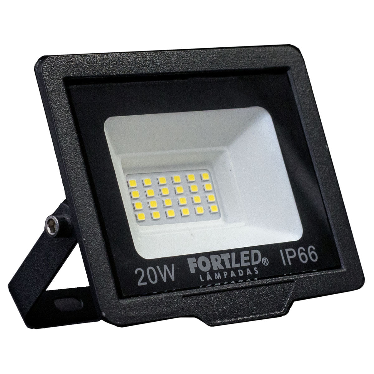 Kit 10 Refletores de Led 20W Fortled