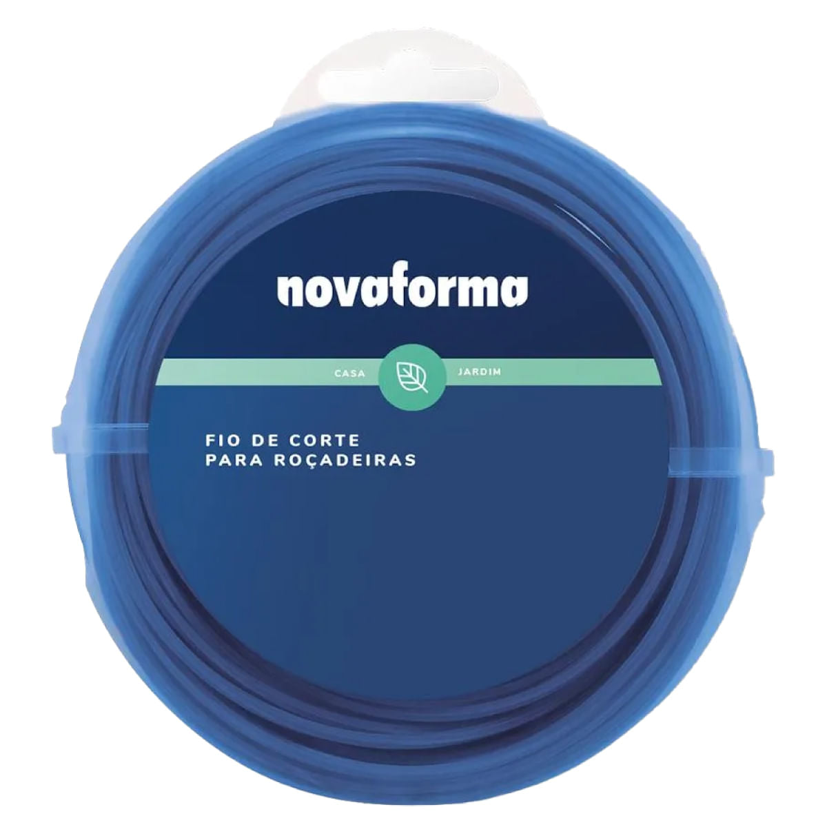 Fio De Corte P/ Roçadeira Redondo 2,6Mm 30M Novaforma