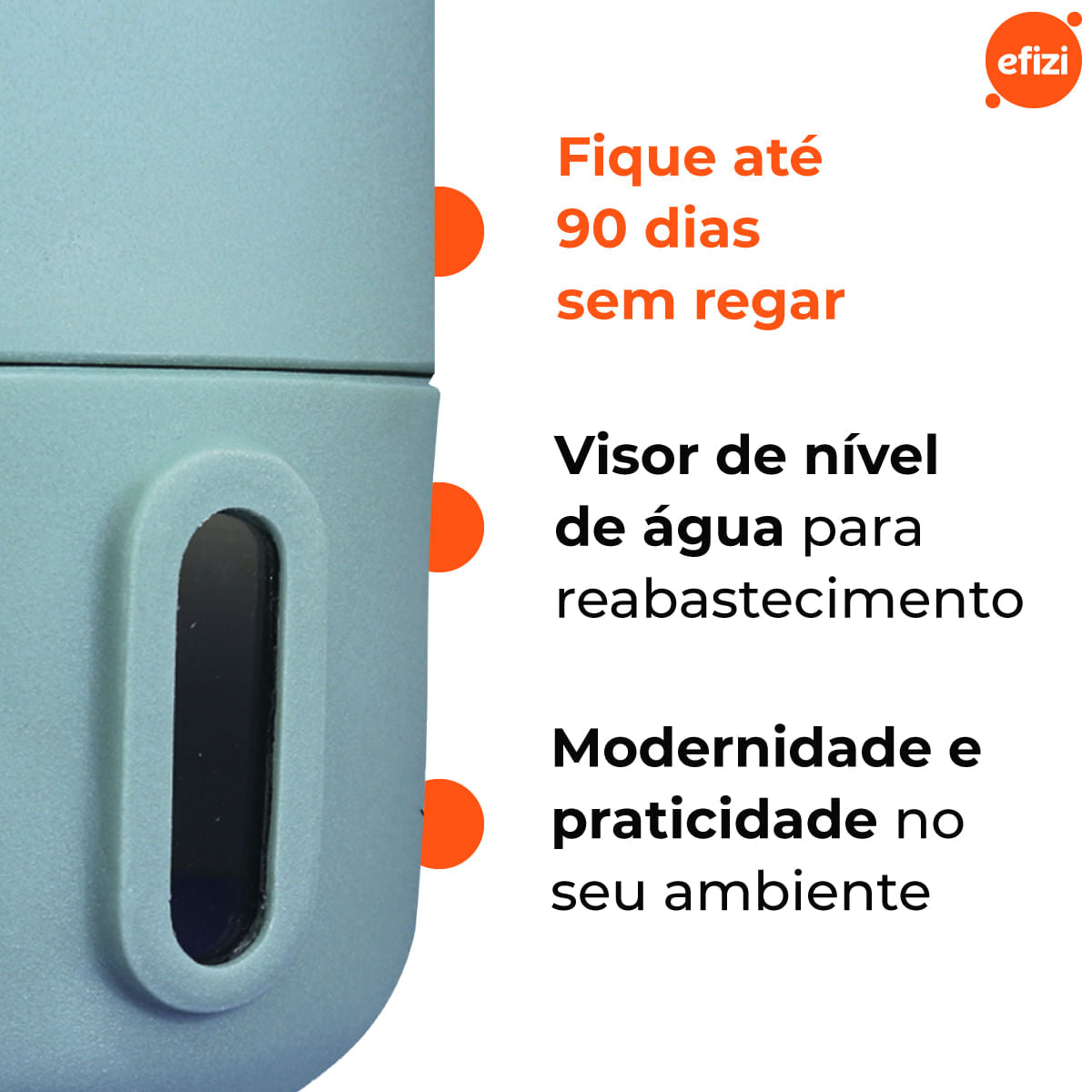 Vaso Autoirrigável Decor Urbi M Verdesage Brota