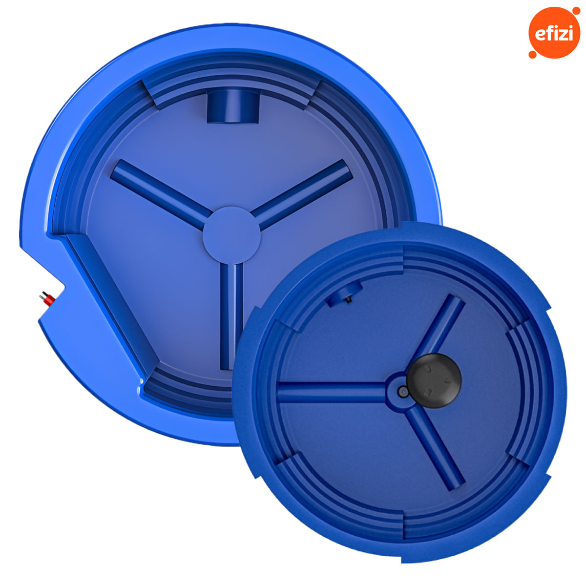 Kit Bebedouros 500L e 1.000L para Gado Azul Gplas
