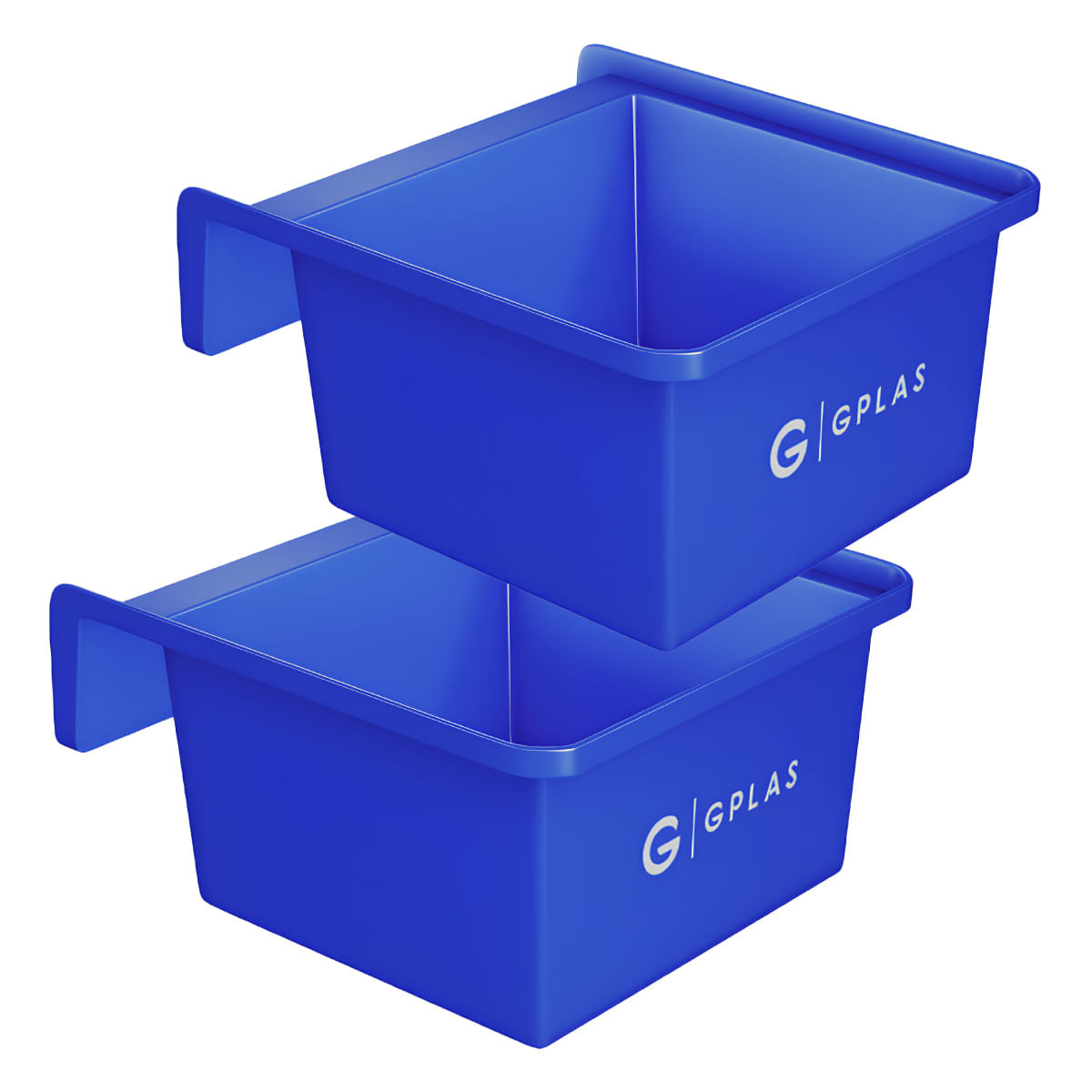 Kit 2 Cochos para Animal 15L Azul Gplas
