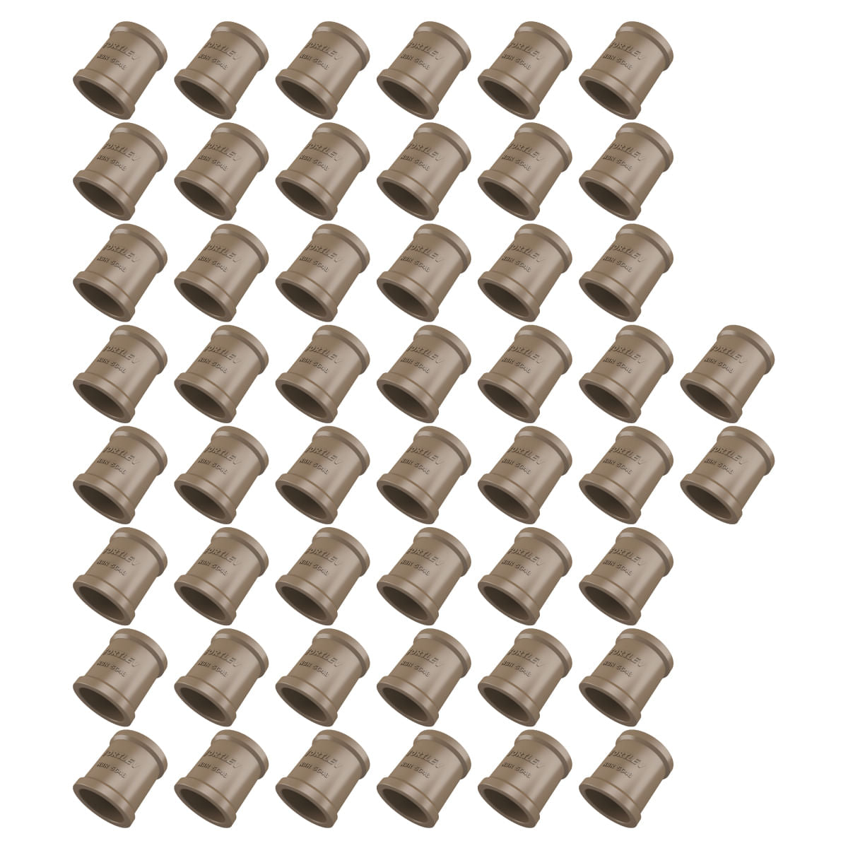 Kit Luva Soldável 20mm Fortlev 50 Unidades