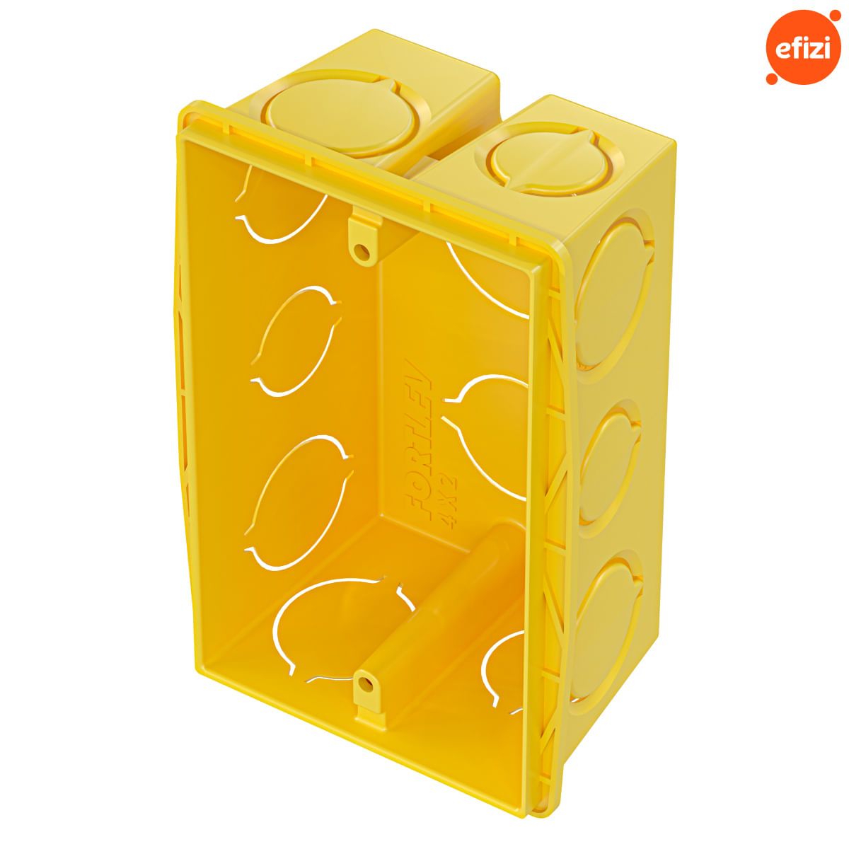 Kit Caixa De Luz Fortlev Empilhável 20 Unidades