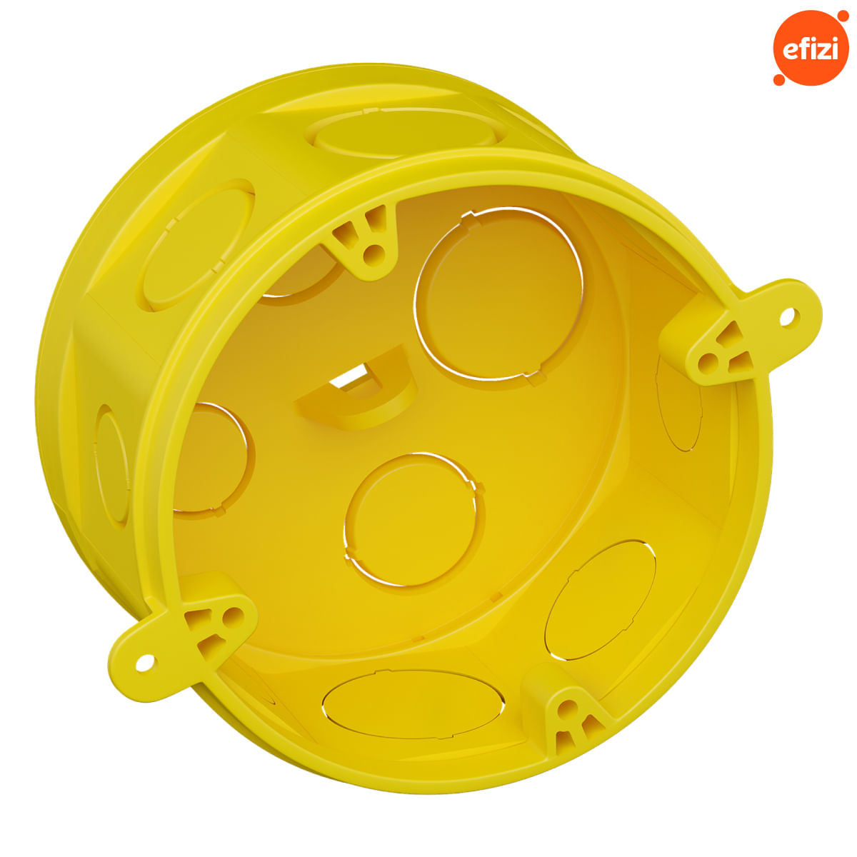 Kit Caixa De Luz Octogonal Fortlev 6 Unidades