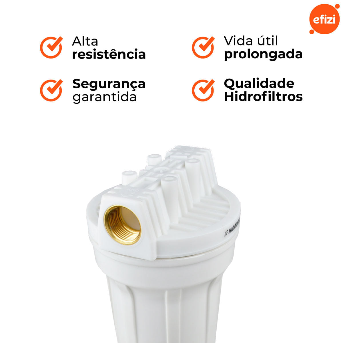 Filtro Cavalete Mid POE 9.3/4" 25 Micra Hidrofiltros