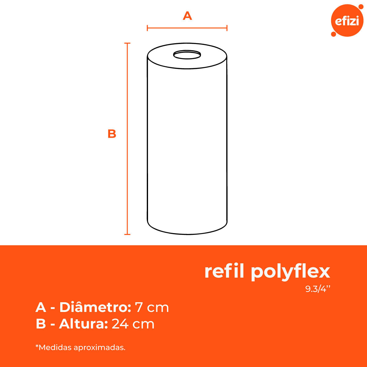 Refil Filtro Polyflex 25 Micras Lavável Hidrofiltros