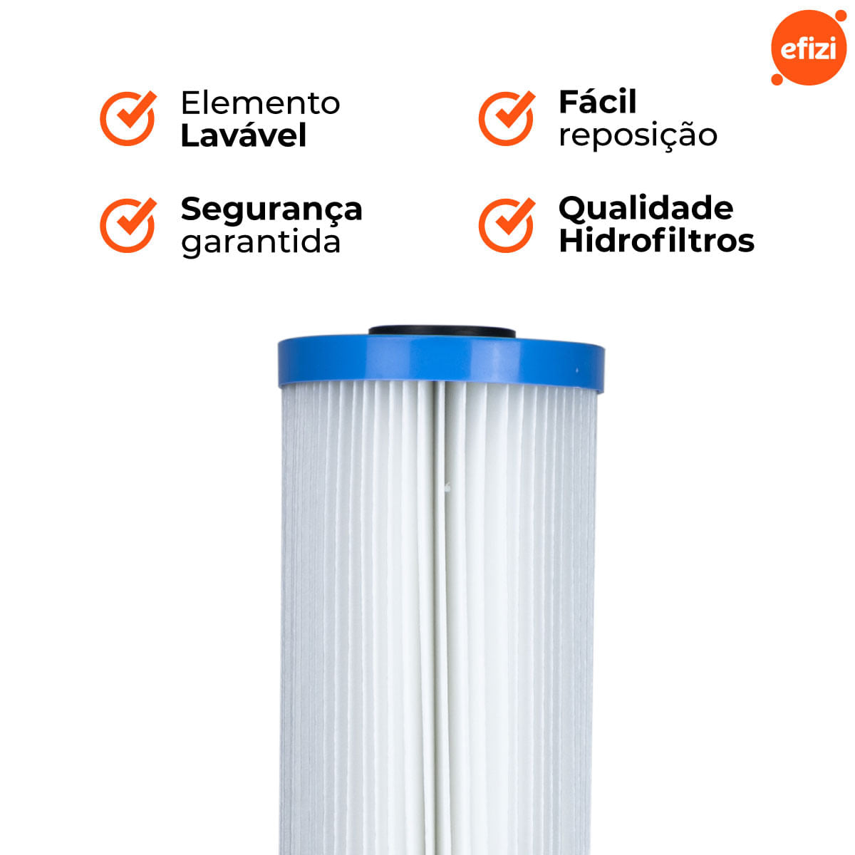 Refil Filtro Polyflex 25 Micras Lavável Hidrofiltros