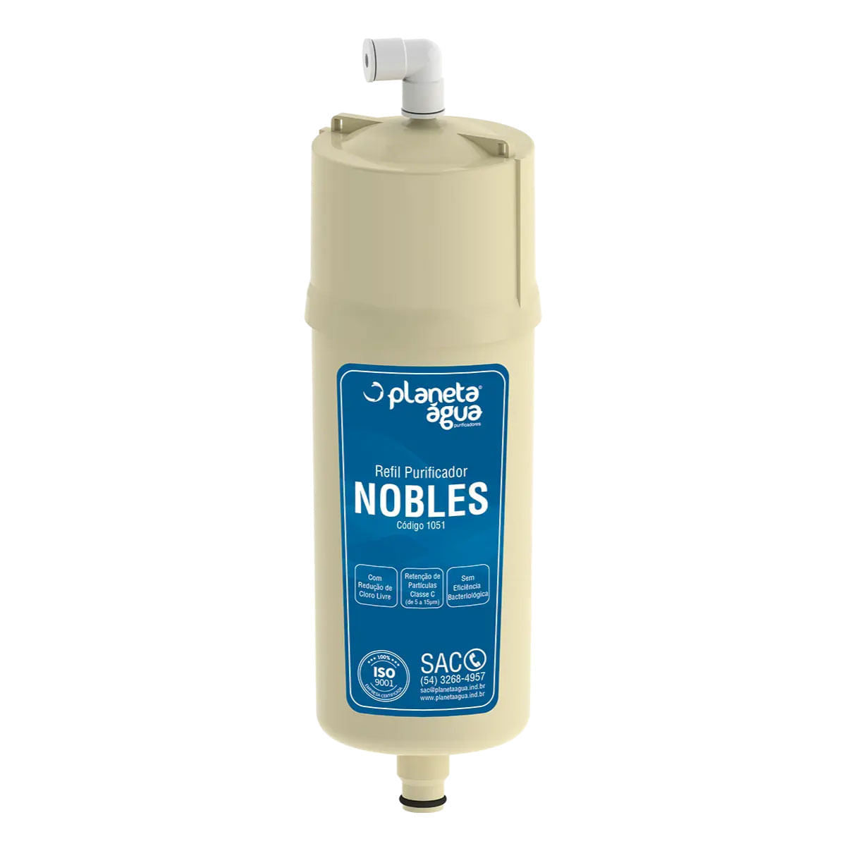 Refil Filtro Nobles Carvão Ativado Planeta Água