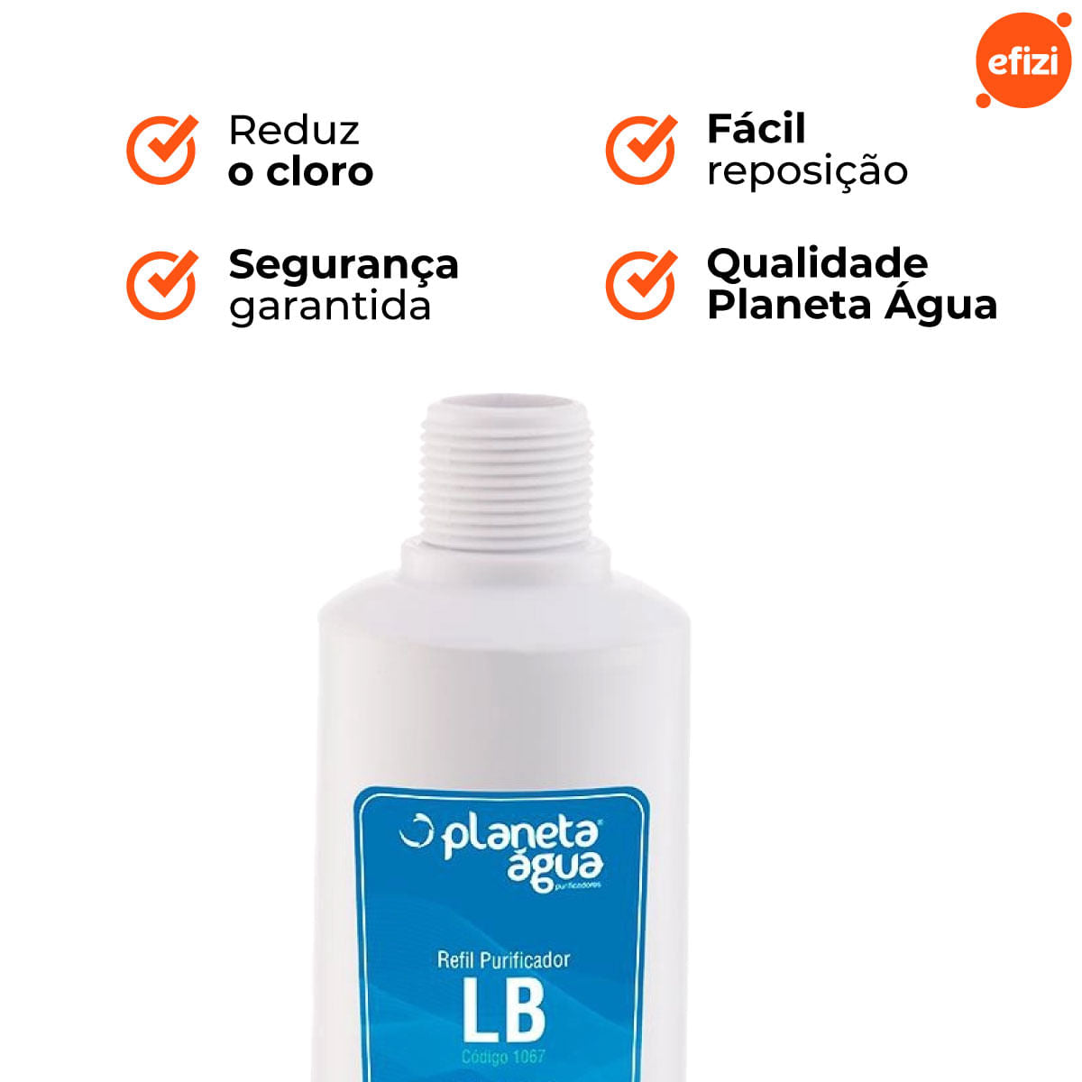Refil Filtro LB 5 Micra Planeta Água