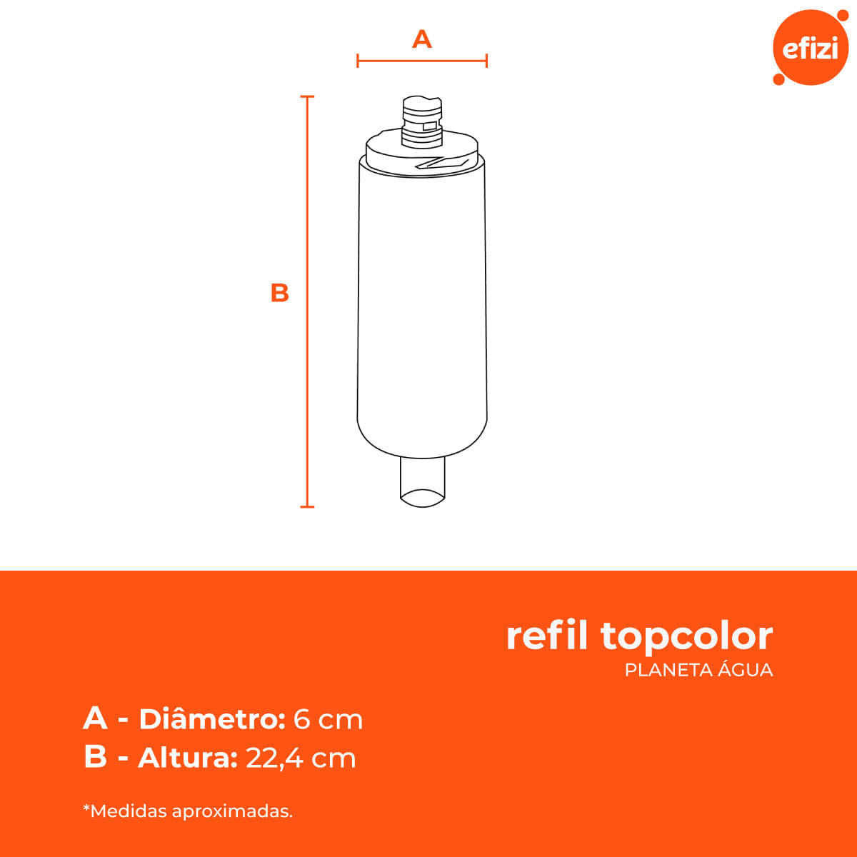 Refil Filtro Top Color Para Purificador Colormaq Planeta Água