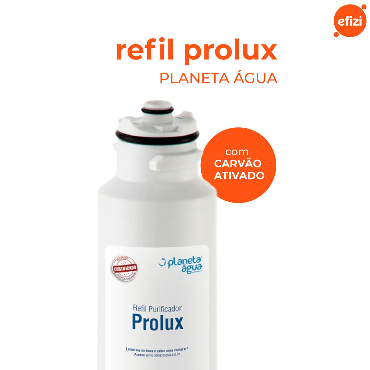 Refil Filtro Prolux Para Purificador Eletrolux Planeta Água