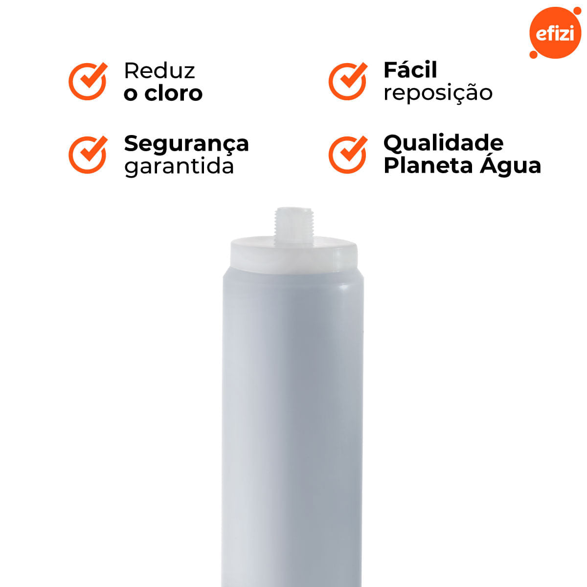 Refil Filtro Pa230 Carvão Ativado Planeta Água