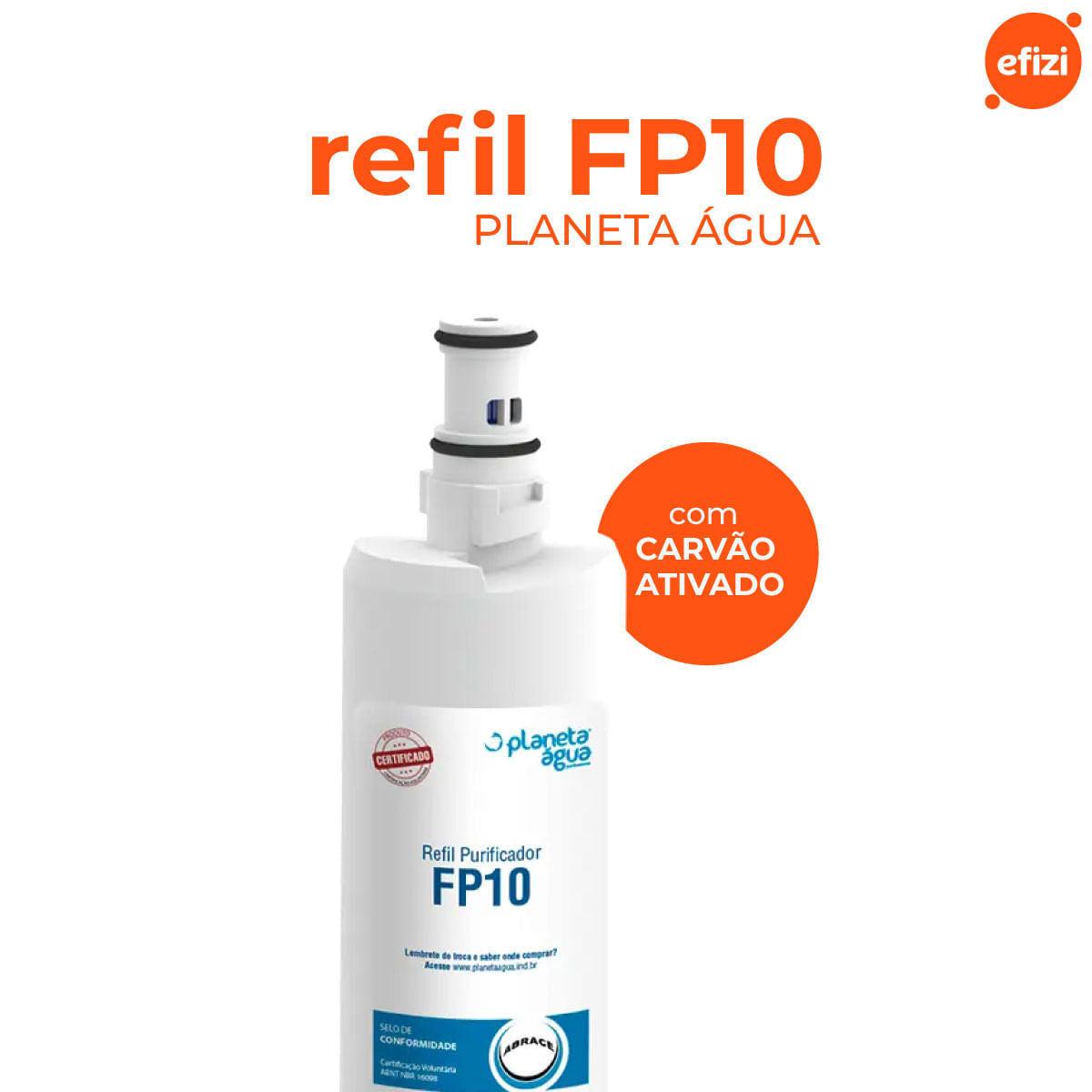 Refil Filtro FP10 Para Purificador Consul Planeta Água