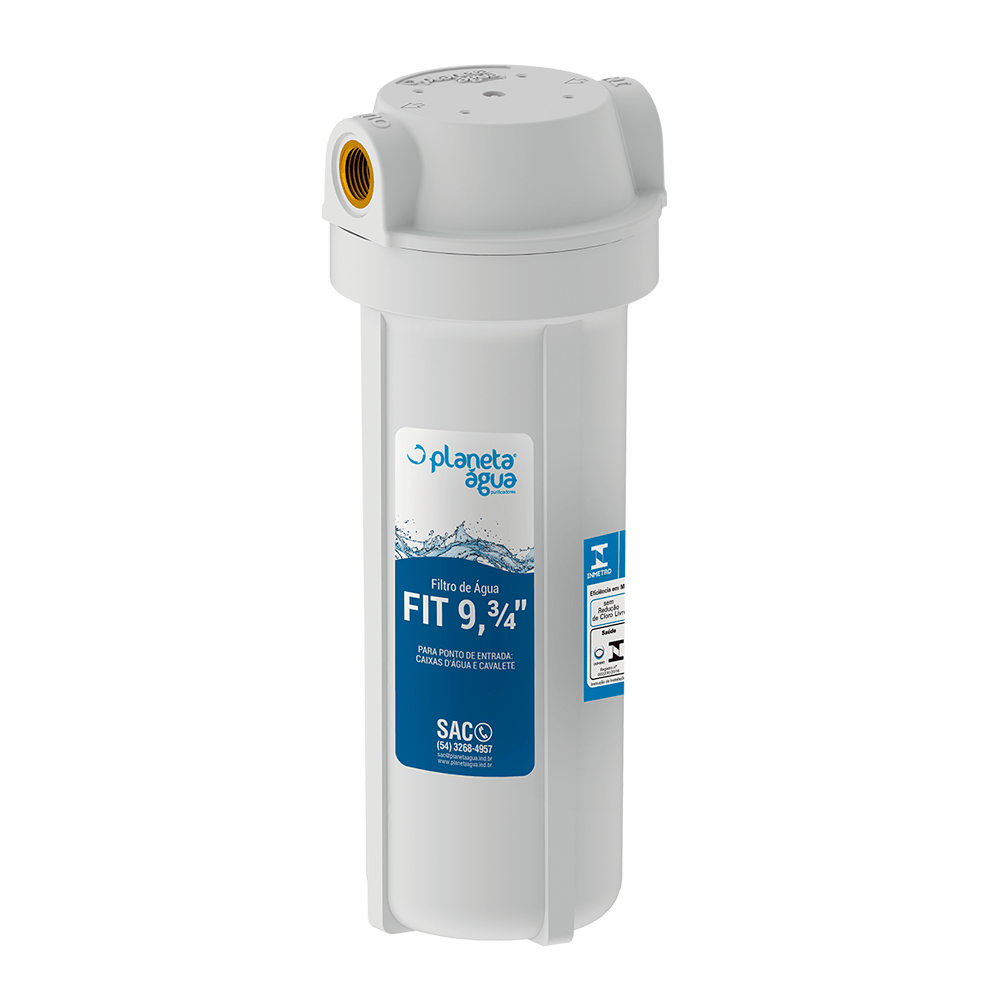 Filtro Fit Cavalete Para Caixa D’Água 9.3/4" Planeta Água