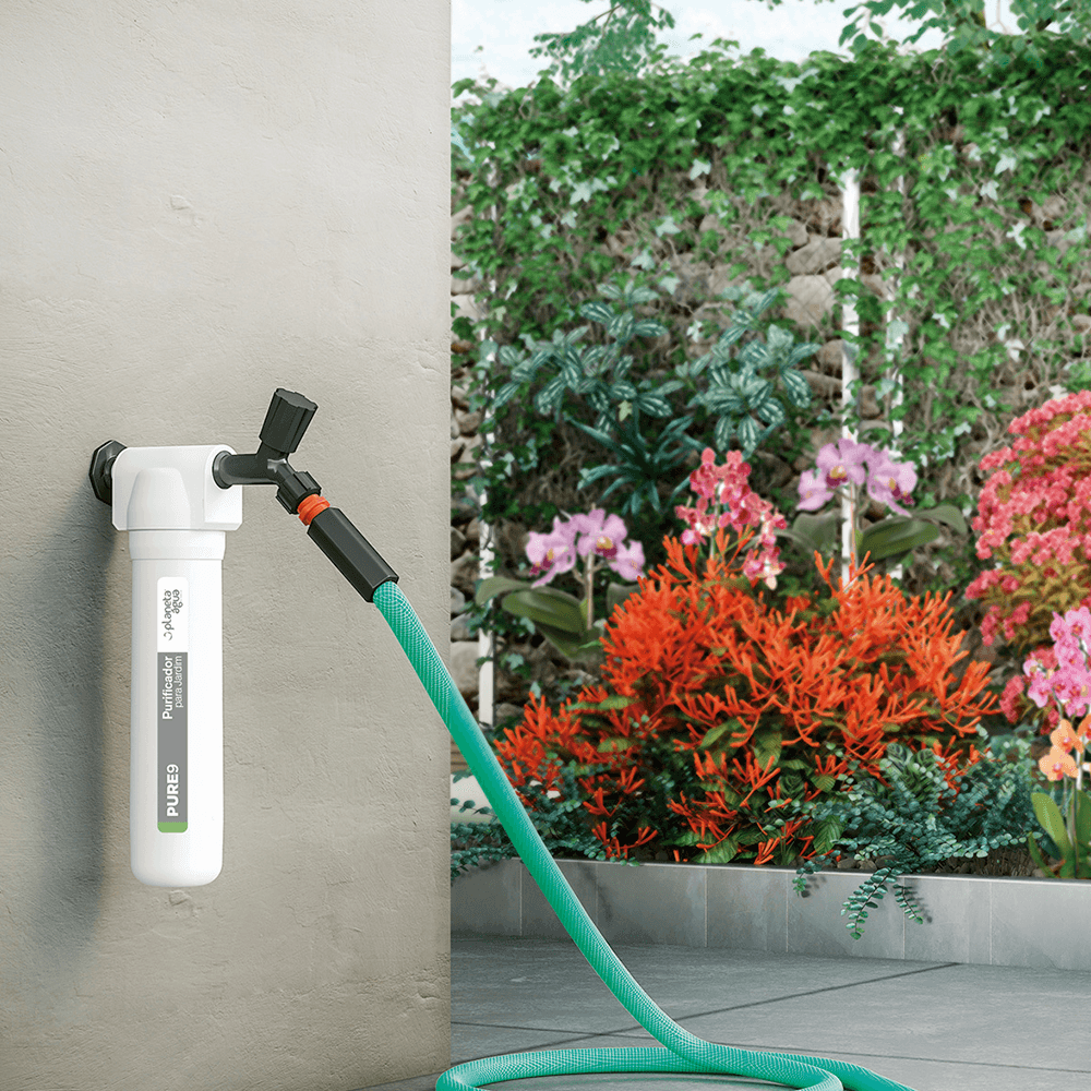 Filtro Purificador De Água Pure9 Para Jardim Planeta Água