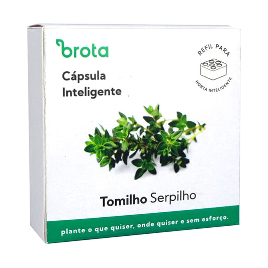 Capsula Tomilho para Horta Autoirrigavel Brota