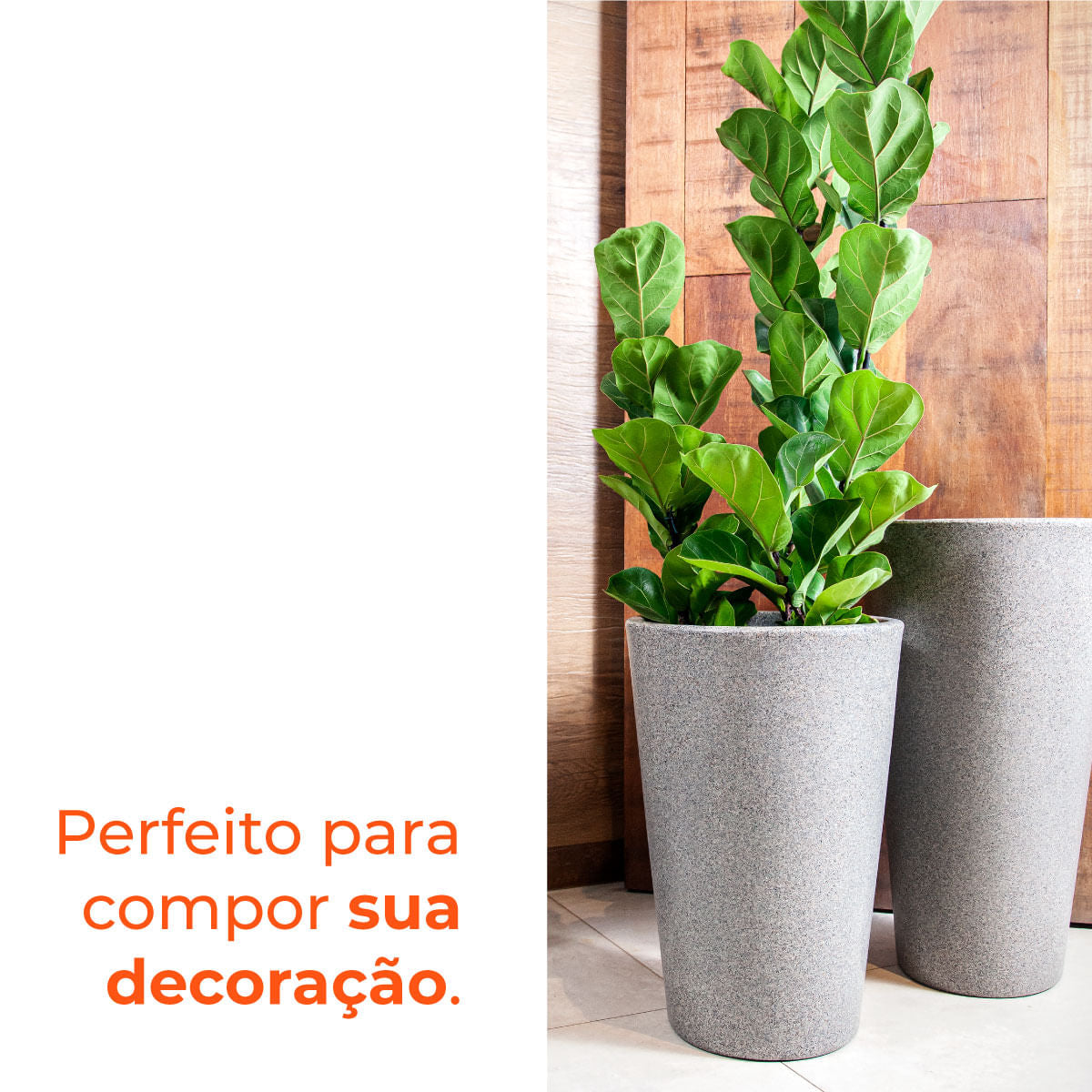 Jogo Vasos 3 Tamanhos Aldora Pedra Terrano