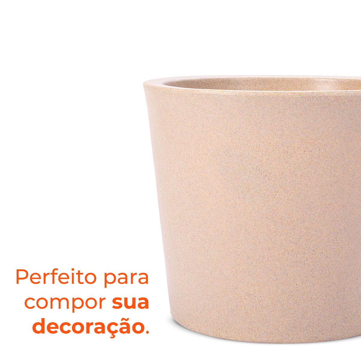 Jogo Vasos 3 Tamanhos Badi Bege Terrano