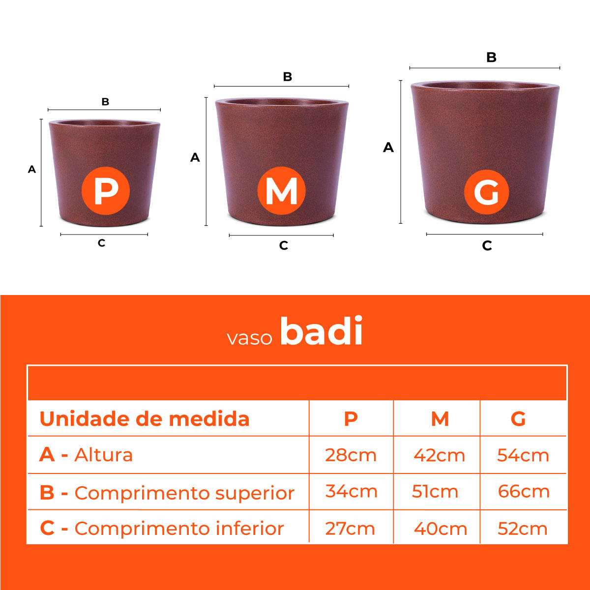Jogo Vasos 3 Tamanhos Badi Café Terrano