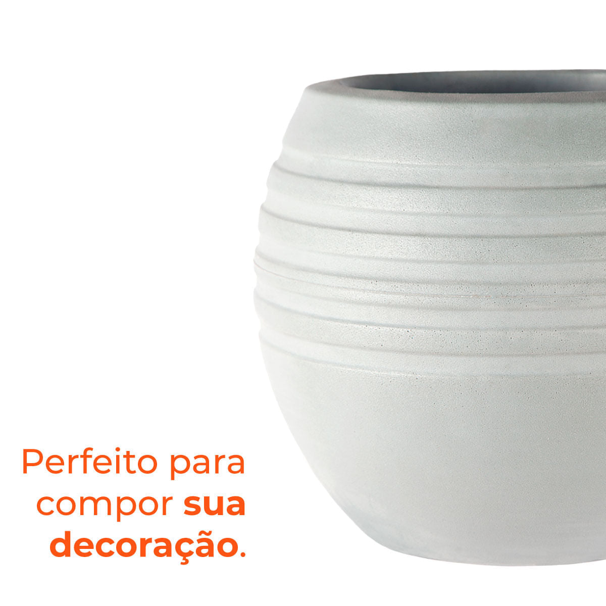 Jogo Vasos 3 Tamanhos Canela Cinza Terrano