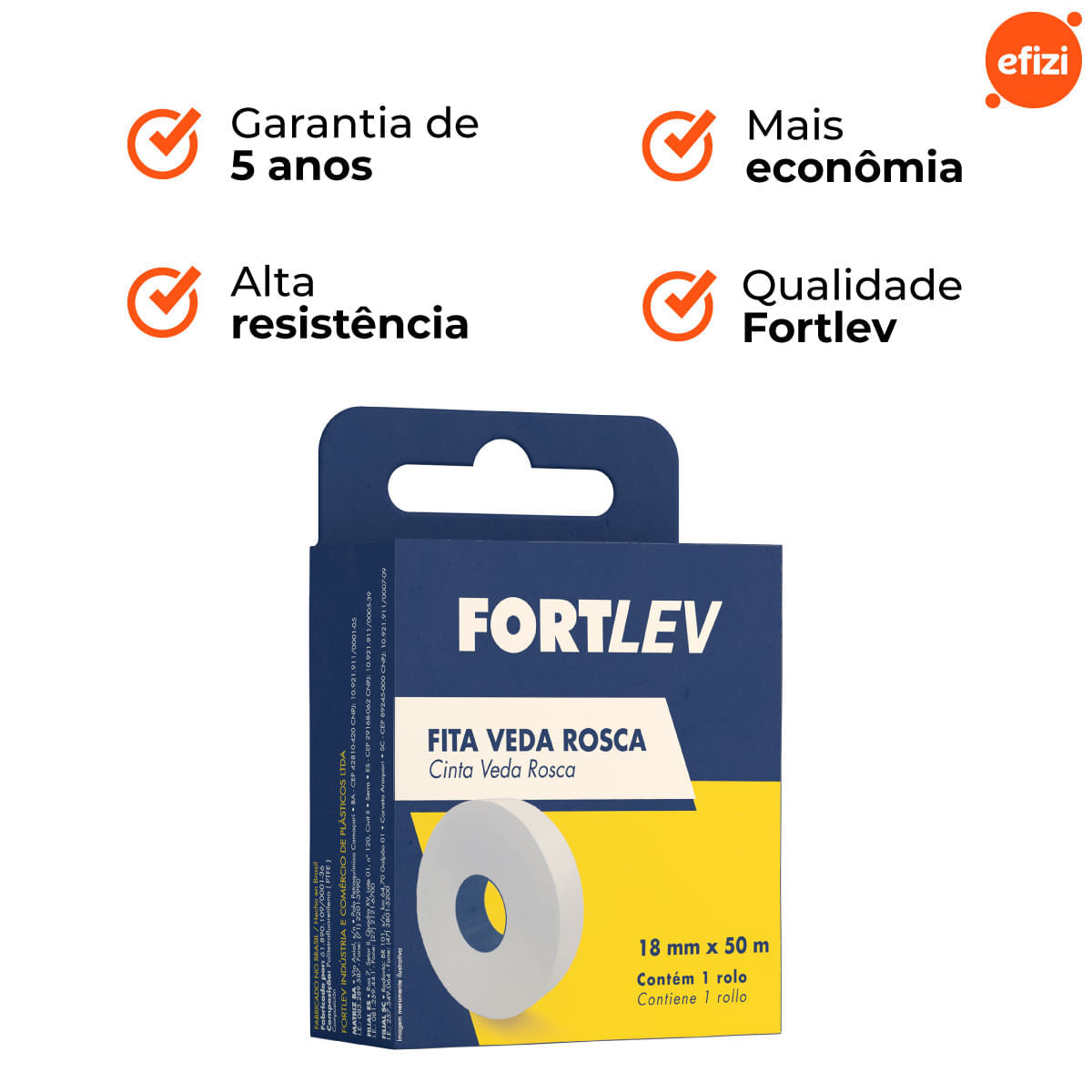 Kit 30 Fitas Veda Rosca