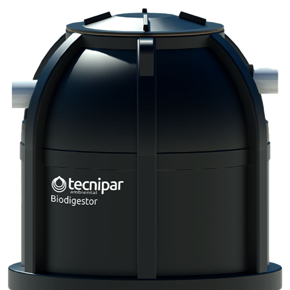Kit Biodigestor 1.500L/dia Tecnipar e Leito de Secagem Tecnipar