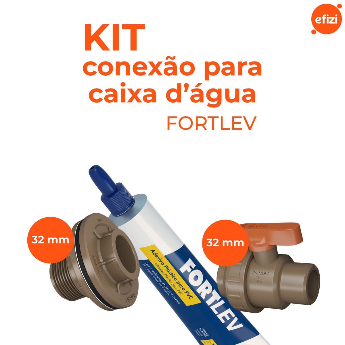 Kit Conexão Instalação Caixa d Água