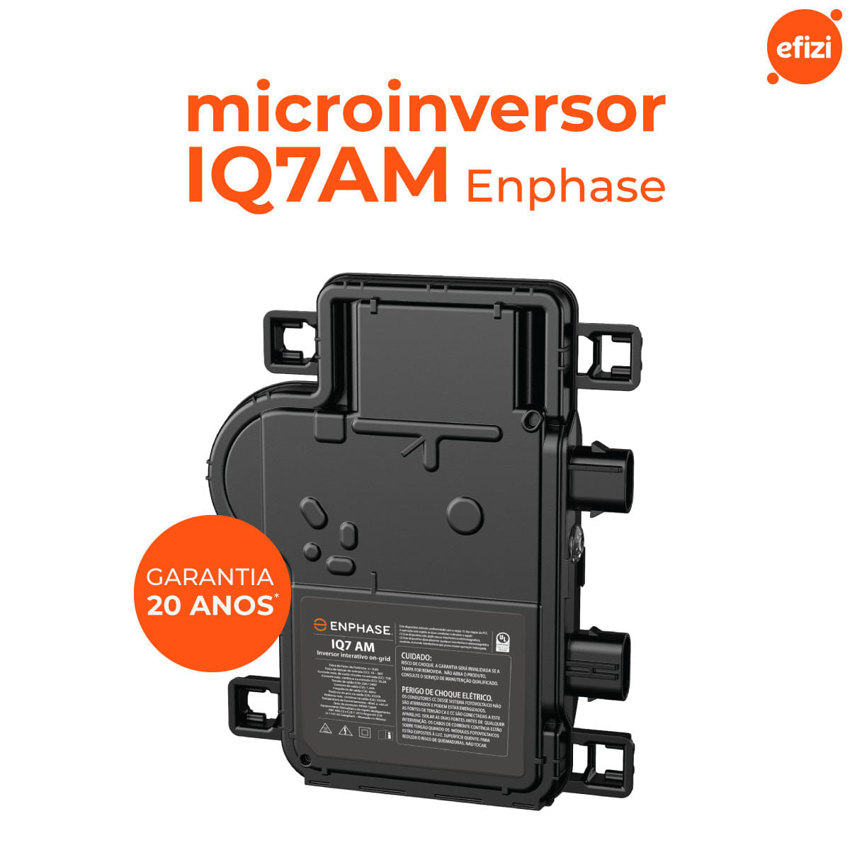 Microinversor Enphase IQ7AM 335W 220V