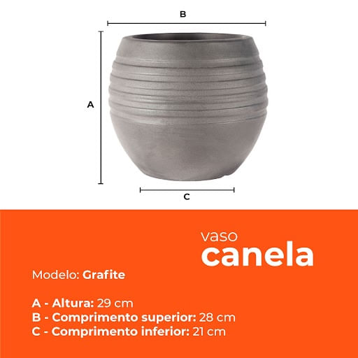 Vaso Canela Grafite 29 Terrano