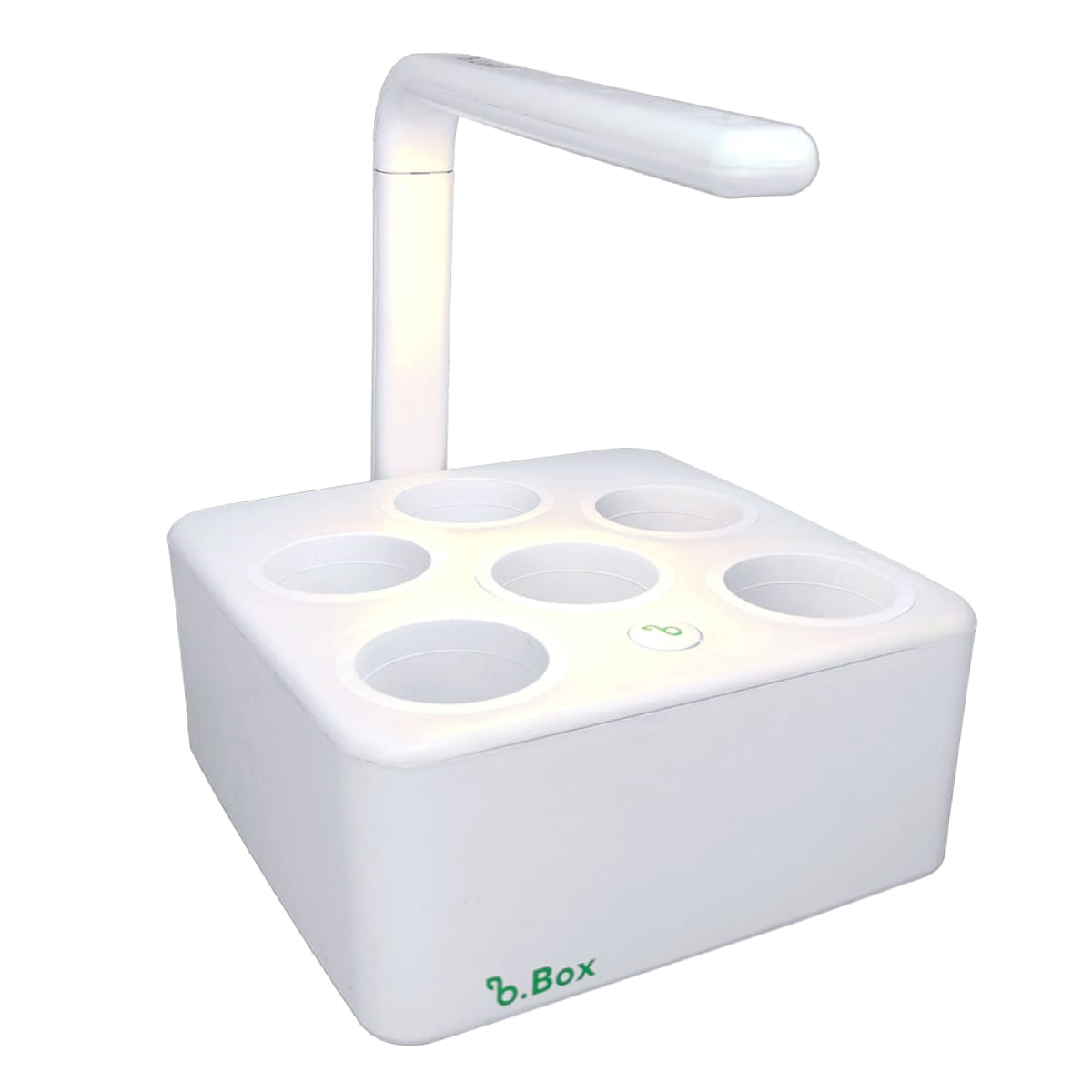 Vaso Horta Autoirrigavel Inteligente com LED Branco Brota