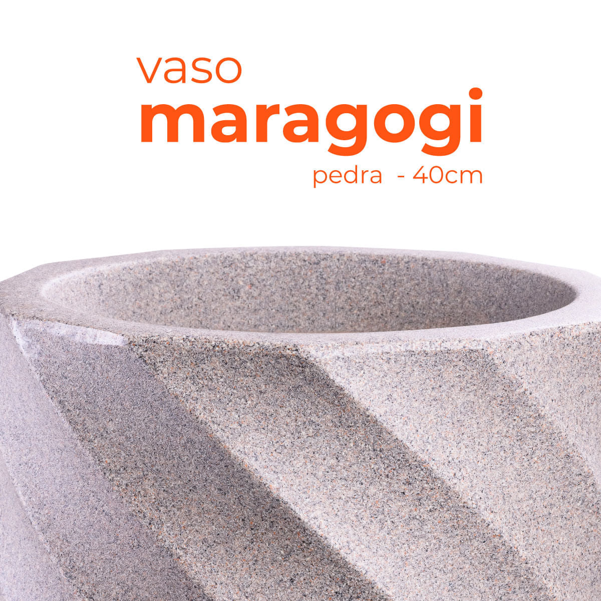 Vaso Maragogi Pedra 40 Terrano