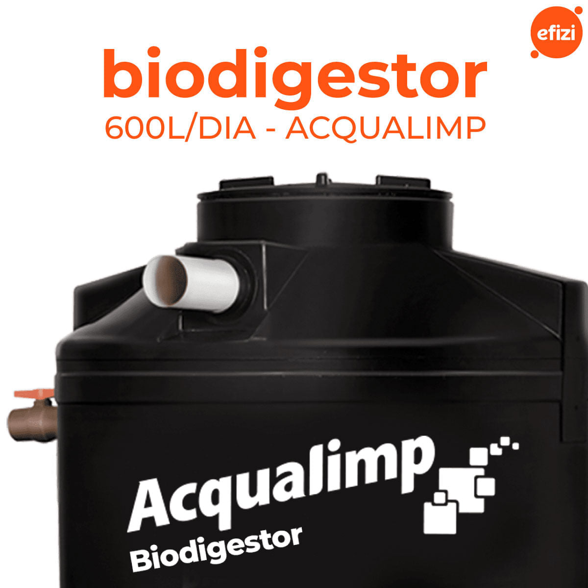 Biodigestor 600 litros/dia Acqualimp