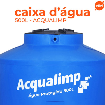 Caixa D'Água Água Protegida 500L Acqualimp