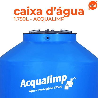 Caixa D'Água Água Protegida 1.750L Acqualimp