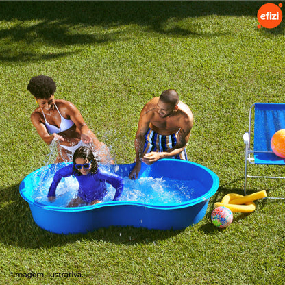 Caixa Piscina Azul 300L  Afort