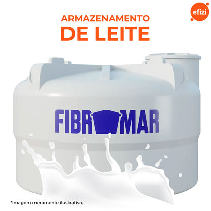 Tanque Para Armazenar Leite 10.000L Fibromar